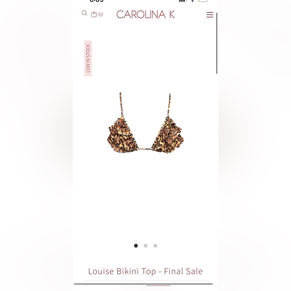 ISO- LOUISE BIKINI TOP